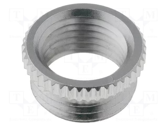 Reduction of threads for glands; Int.thread: PG7; brass LAPP MR-PG9/PG7