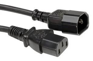 POWER CORD, IEC 60320 C14 - C13, 1.8M 19.08.1515