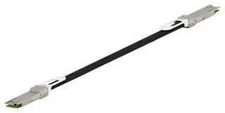 I/O CABLE, QSFP-DD 76P PLUG-PLUG, 1M 2323765-2