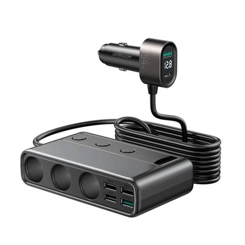 Car charger JOYROOM JR-CL06 Multi-Port (black), Joyroom JR-CL06