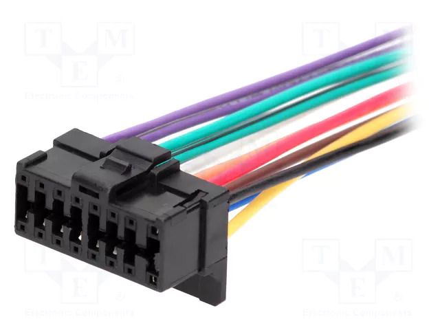 Connector; with leads; Pioneer; PIN: 16 4CARMEDIA ZRS-69