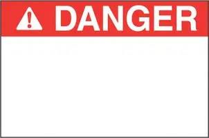 ARC FLASH POD DANGER HDR LABEL,PK250 C200X400YZ1