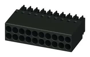 TERMINAL BLOCK, PLUGGABLE, 26WAYS, 18AWG 1027615