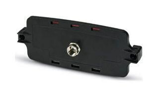 FRONT PLATE, PC, 163 X 30 X 62MM, BLACK 2230009