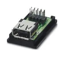 ADAPTOR, PIN HEADER TO USB A RCPT 1653854