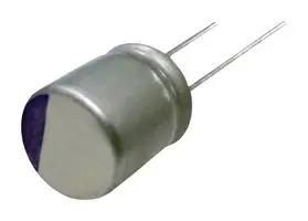 CAP, 560UF, 6.3VDC, ALU POLYMER, TH 6SEPC560MW