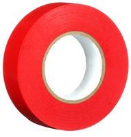 TAPE, PVC, 0.75IN X 66FT, RED MP009233