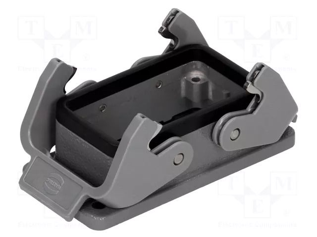Enclosure for connectors: HDC; size 10B; Han® B; IP67; 57x27mm HARTING 09300101301