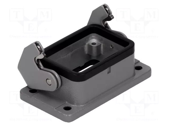 Enclosure for connectors: HDC; size 6B; Han® B; IP67; with latch HARTING 09300061301