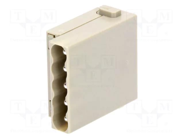 Connector: HDC; module; male; Han-Modular®; PIN: 5; screw terminal HARTING 09140052601