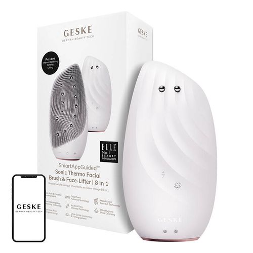Sonic Thermo Facial Brush & Face-Lifter 8in1 Geske with APP (starlight), Geske GK000006SL01