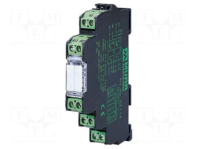 Converter: analog signals; for DIN rail mounting; 20.4÷27.6VDC MURR ELEKTRONIK MURR-44207