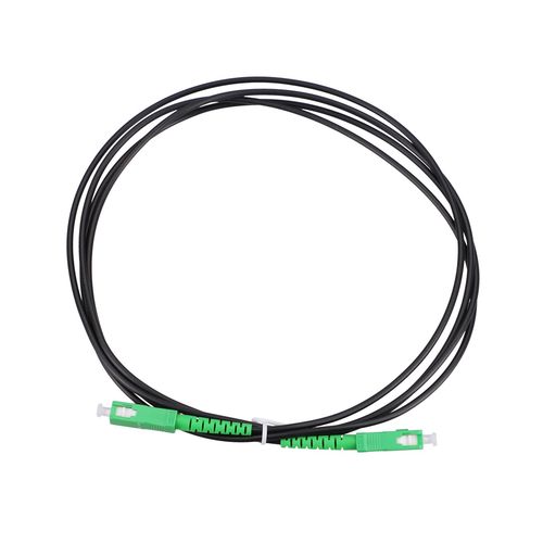 Extralink SC/APC-SC/APC Black | Patchcord | Single mode, Simplex, 3mm, 1m, EXTRALINK EX.19287 5903148919287