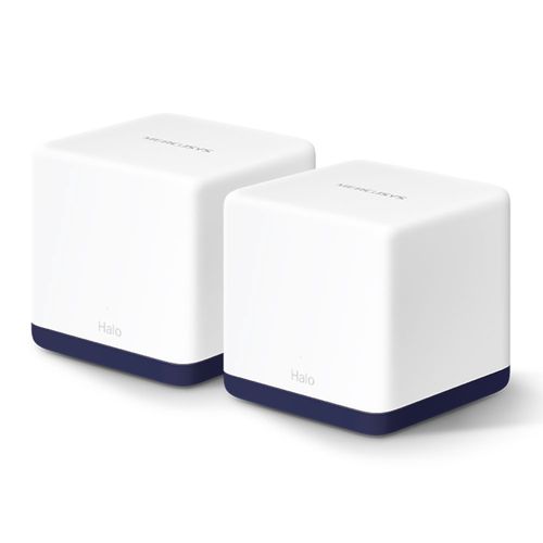 Mercusys Halo H50G (2-pack) | Wi-Fi Mesh System | AC1900 Dual Band, 3x RJ45 1000Mb/s, MERCUSYS HALO H50G(2-PACK)(EU) 6935364006600