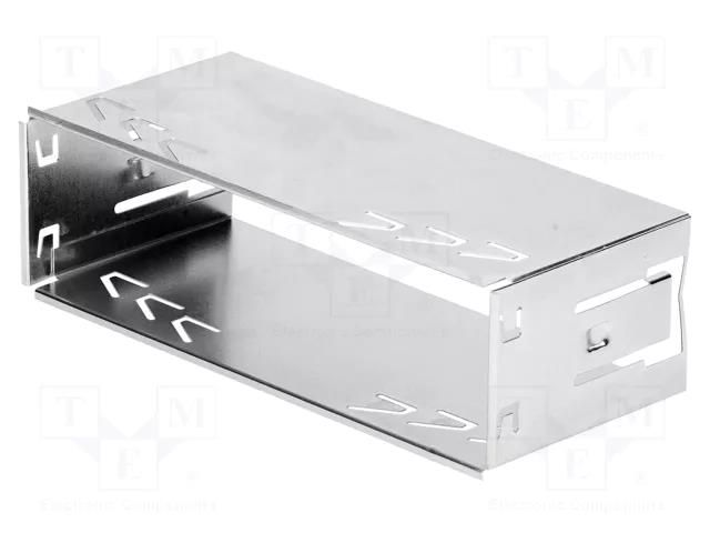 Car radio mounting half frame; 1 DIN; zinc; Sony 4CARMEDIA PR.SONY.02