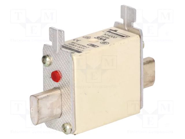 Fuse: fuse; 35A; 500VAC; 250VDC; ceramic,industrial; NH000 BUSSMANN 35NHG000B