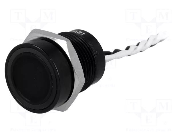 Switch: piezoelectric; Pos: 2; SPST-NO; 0.2A/24VAC; 0.2A/24VDC ONPOW PS165P10Y21W12V