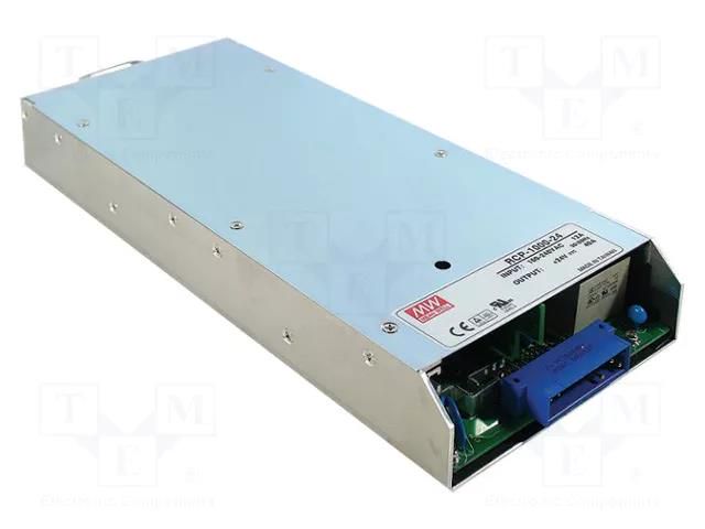 Power supply: switching; for building in,modular; 1008W; 48VDC MEAN WELL RCP-1000-48