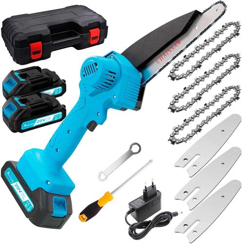 Extralink TM-107 | Mini electric chainsaw | 6 inch, 1.5 Ah battery, EXTRALINK EX.30332