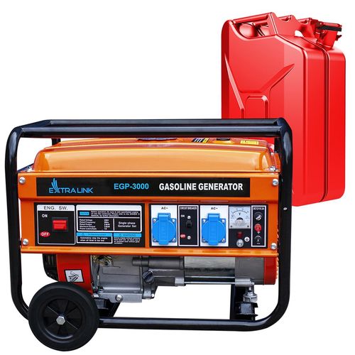 Extralink EGP-3000 | Power generator | petrol, 3kW 1F, EXTRALINK EX.30349 5905090330349