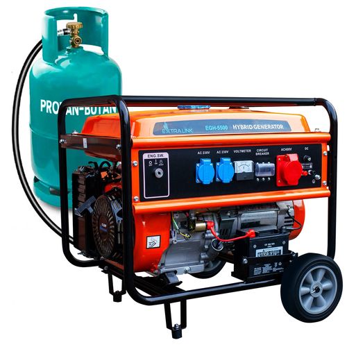 Extralink EGH-5500 | Power generator | hybrid, 5,5kW 3F, EXTRALINK EX.30370 5905090330370
