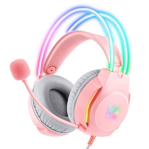 Gaming headphones ONIKUMA X26 Pink, ONIKUMA X26P