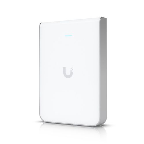 Ubiquiti U6-IW | Access point | UniFi6 In-Wall, WiFi 6 Dual Band, 1x GbE PoE In, 4x GbE PoE Out, UBIQUITI U6-IW 0810010077493