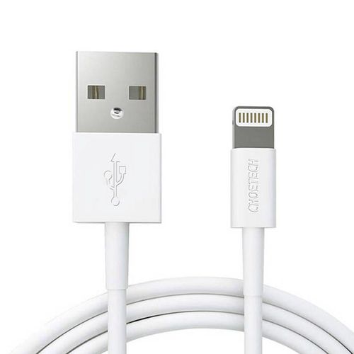 USB to Lightning cable Choetech IP0026, MFi,1.2m (white), Choetech IP0026 WH