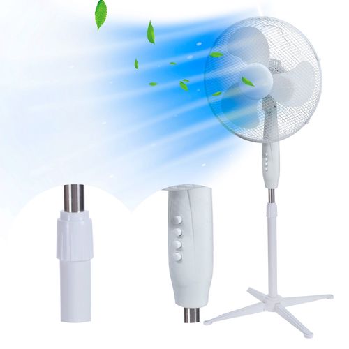 Extralink Bryza ESF-40D-WH White | Standing fan | 3 blades, 3 speed settings, EXTRALINK EX.31407 5905090331407