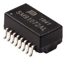 XFMR, 10/100 BASE-T, SINGLE PORT, SMD SM91072AL-E