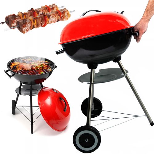 Extralink Home GL-603 | Grill on wheels | round, EXTRALINK EX.33928 5906168633928