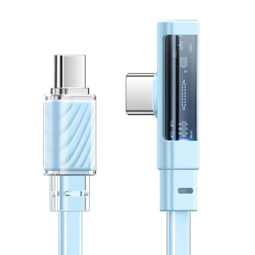 Cable USB-C to USB-C Mcdodo CA-3452 100W 90 Degree 1.2m (blue), Mcdodo CA-3452