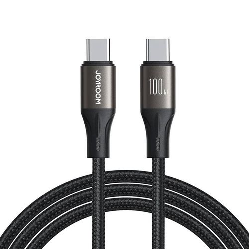 Cable Joyroom Light-Speed USB-C to USB-C SA25-CC5 , 100W , 1.2m (black), Joyroom SA25-CC5