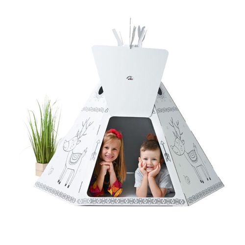 KREATYWNA ZABAWKA DO SKŁADANIA I KOLOROWANIA TEEPEE, EXTRALINK ZABAWKA TEEPEE 5903240192533