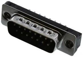D SUB CONNECTOR, PLUG, DA, 15POS, TH L717TSAH15POL2