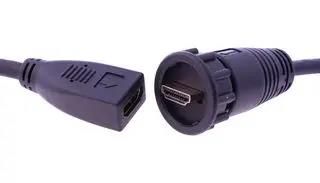 CABLE, C4 PANEL HDMI RCPT-HDMI RCPT/0.3M MP002464