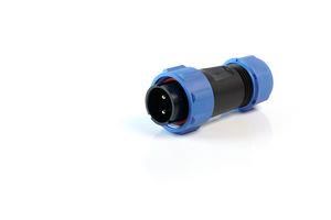 CIRCULAR CONNECTOR, 2POS, PLUG, SCREW MP002547