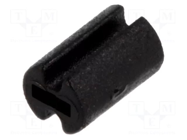 Spacer sleeve; LED; Øout: 4.5mm; ØLED: 3mm; L: 7mm; black; UL94V-2 FIX&FASTEN FIX-LEDH-7
