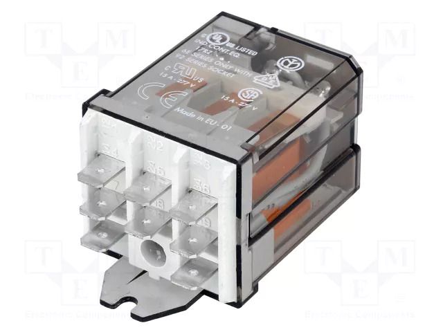 Relay: electromagnetic; 3PST-NO; Ucoil: 400VAC; Icontacts max: 16A FINDER 62.83.8.400.4600