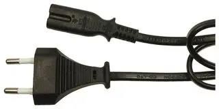 PWR CORD, EURO PLUG-IEC C7, 2M FCR72043