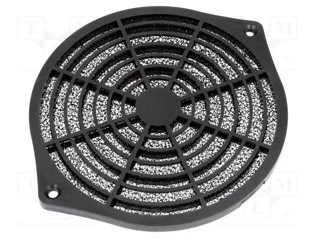 Guard; plastic; 172x151mm; snap fastener,screw; with filter TQSolution LFT172FI30