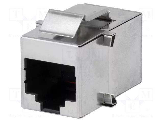 Coupler; socket; PIN: 8; shielded; gold-plated; 8p8c AMPHENOL COMMUNICATIONS SOLUTIONS LMJK882HM