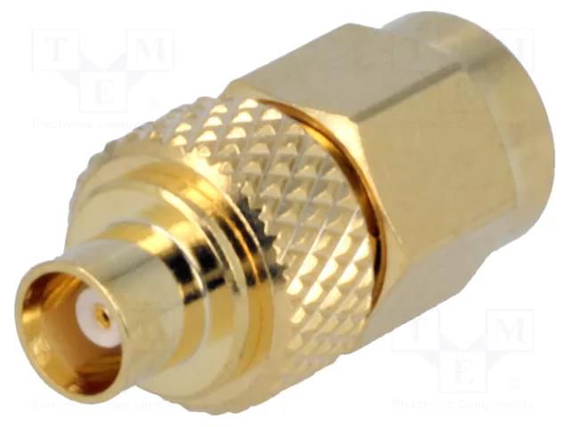 Adapter; MCX female,SMA male NINIGI MCX/F-SMA/M