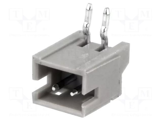 Connector: wire-board; socket; male; PIN: 2; 1A; Urated: 100V; THT JOINT TECH NX1500-02SMR