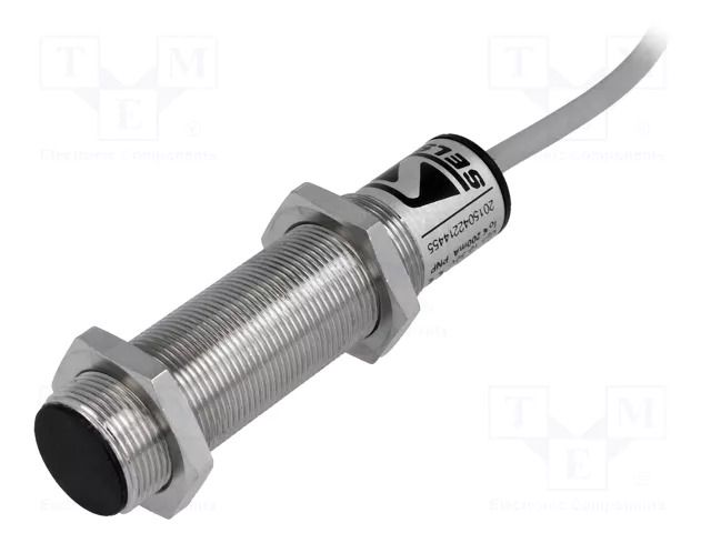 Sensor: inductive; OUT: PNP / NO; 0÷5mm; 10÷30VDC; M18; 2m; IP67 SELS PCID-5ZP