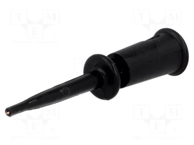 Clip-on probe; pincers type; 3A; 60VDC; black SCI R8-H105A-B