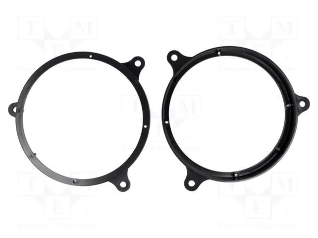 Speaker frame; 165mm; Mercedes; Mercedes C-class front doors ACV RAM-20.425/K