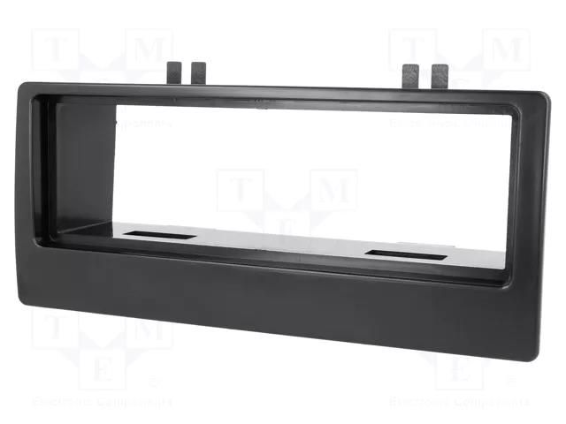 Radio frame; Citroën; 1 DIN; black 4CARMEDIA RAM-40.102