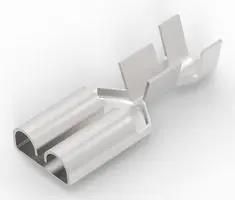 QUICK DIS TERM, FEMALE, 6.35 X 0.81MM 6-160449-3