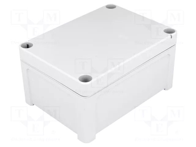 Enclosure: multipurpose; X: 95mm; Y: 130mm; Z: 65mm; TEMPO; ABS; grey FIBOX TA131007